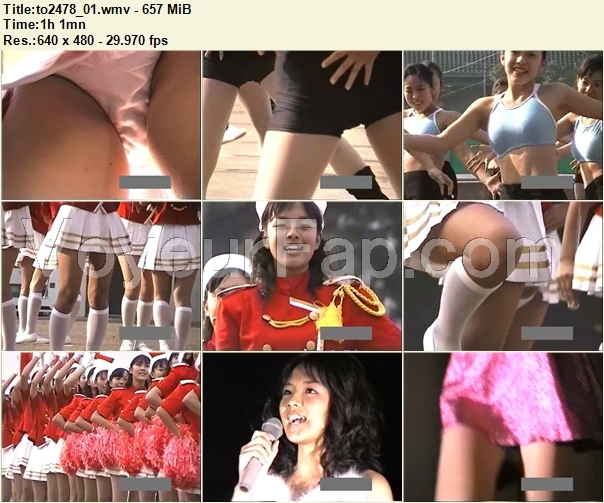 Cheerleaders Candid to2478_01