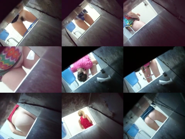 Young French Babes Toilet Spy 5-8