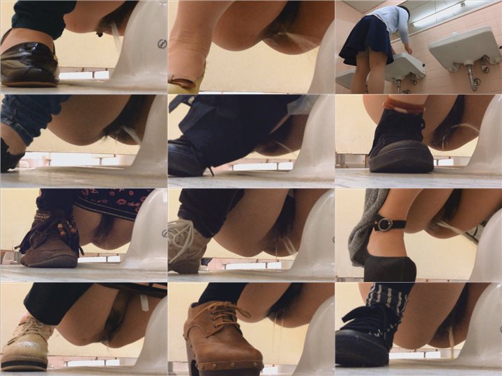 某有名大学女性洗面所 11 - 15
