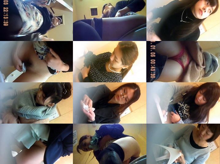 変態お兄さんの女子トイレ盗撮Vol.106 – Vol.108