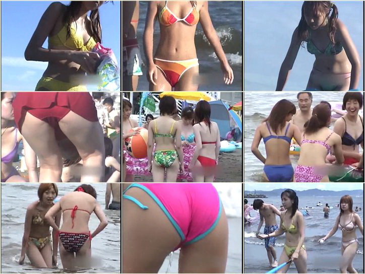 美少女を探せ!!真夏のビキニハーレム