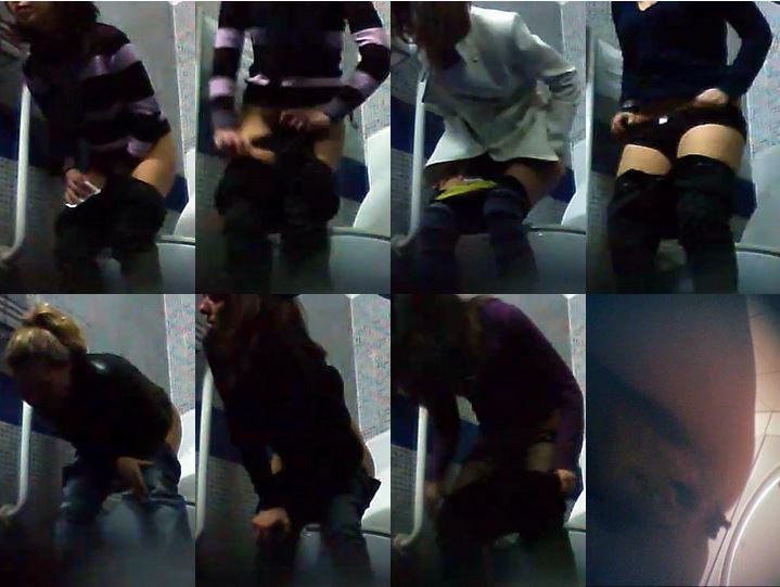 Amateur Toilet Voyeur 39 – 44