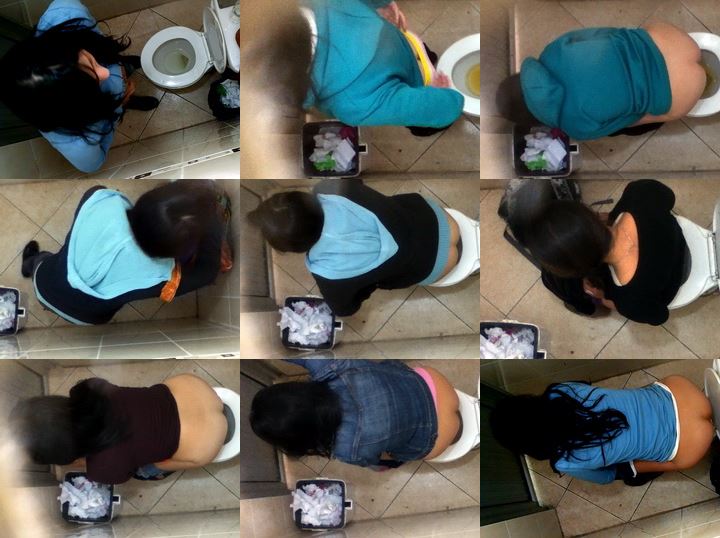 Amateur Toilet Voyeur 51 – 56