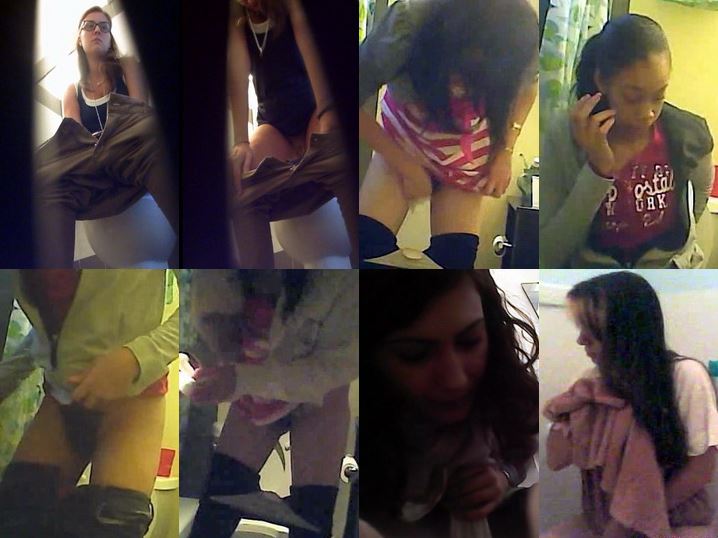 Amateur Toilet Voyeur 69 – 74