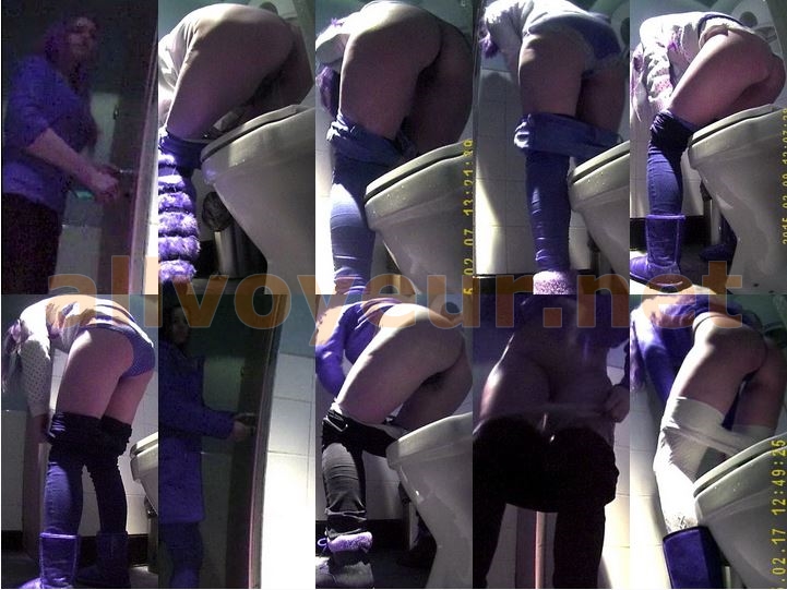 Women toilet hidden camera 7 - 12