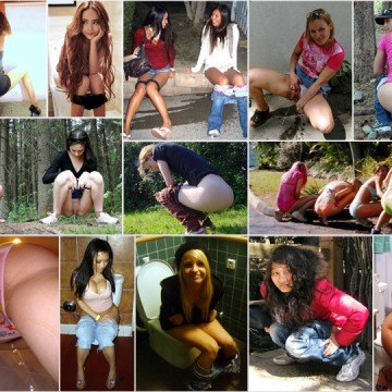 Girls Caught Peeing