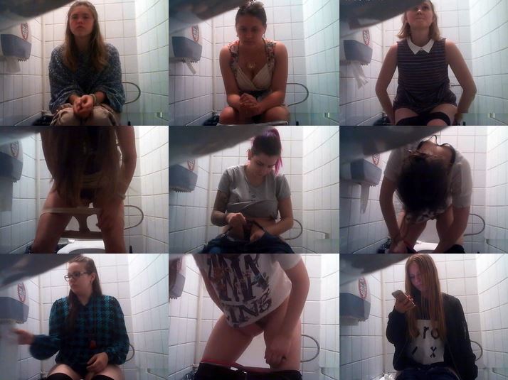 Amateur Toilet Voyeur 201– 206