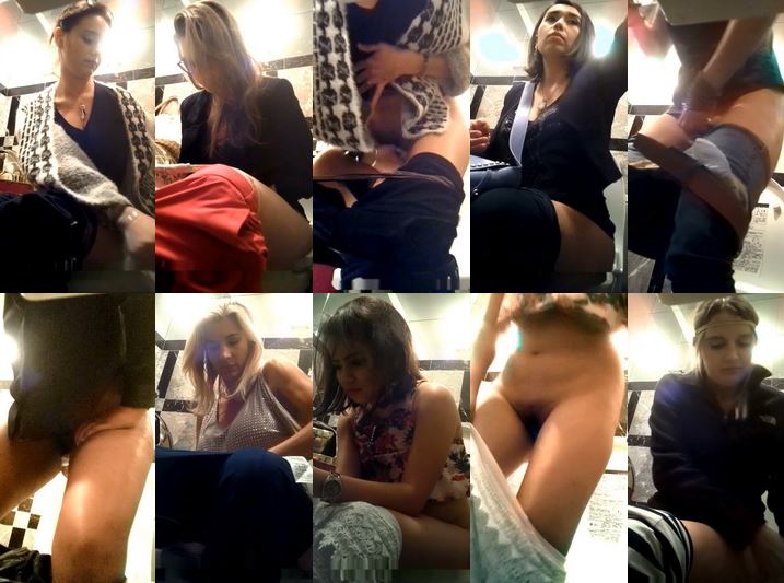 Amateur Toilet Voyeur 201– 206