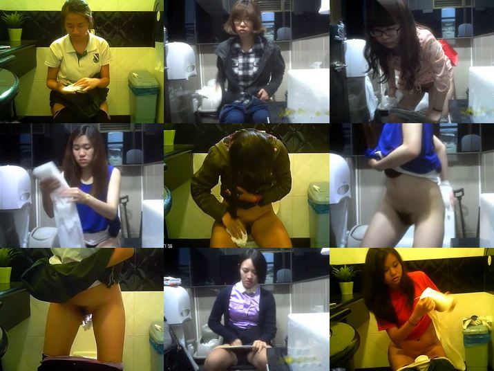 Amateur Toilet Voyeur 261-266