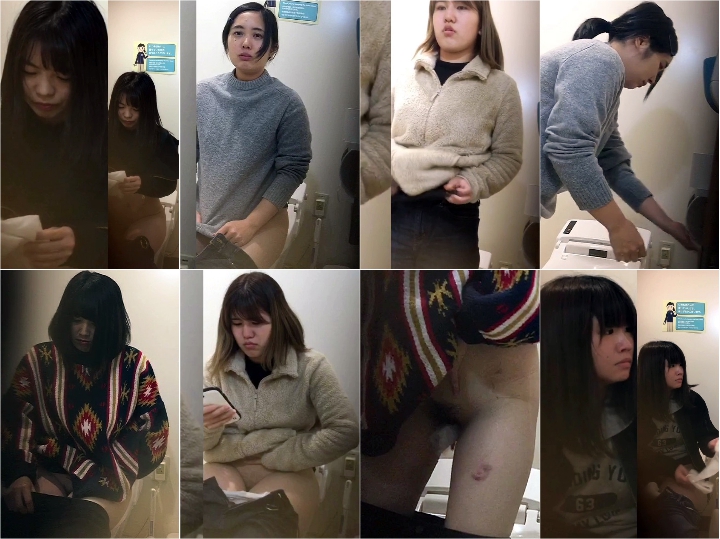 【新作】トイレ盗撮シリーズ⑨