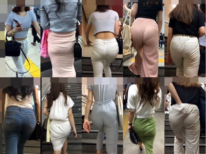 Gcolle Ass 7-9 OL秘蔵品18自慢の美脚で大股闊歩