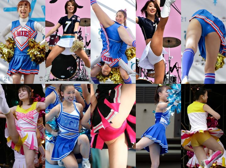Gcolle Cheerleaders 1-6