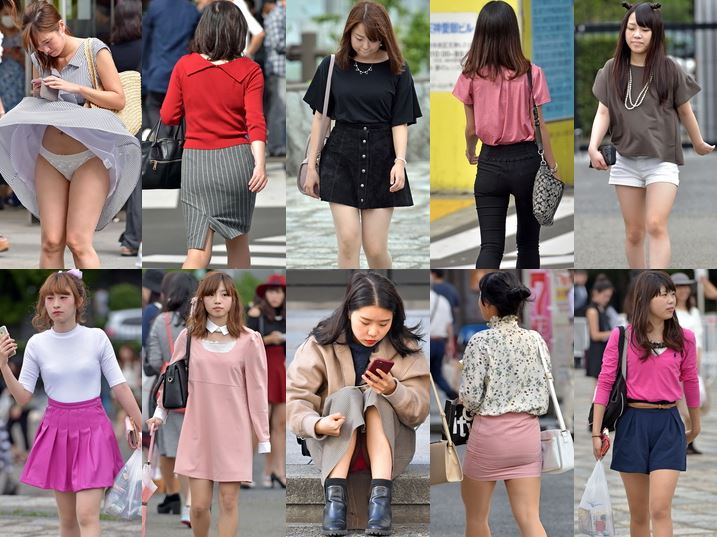 gcolle pcolle candid  駅女子 