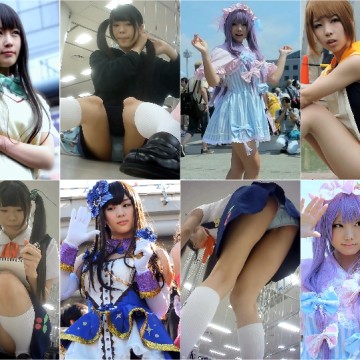 Cosplay_12 コスプレ2017夏お尻をタオルで隠されちゃいましたｗ【動画】イベント編, コミックマーケット コスプレ 超美形レイヤーさんのミニスカ制服★神風純白パンチラ コミケ, 【コスプレイベント】化◯語の八九寺◯宵のコスプレイヤーさんのヘアメイク中の三角座りパンチラをこっそり撮影, コミックマーケット コスプレ 超キュートなレイヤーさんの風のイタズラ★縞パンチラ コミケ
