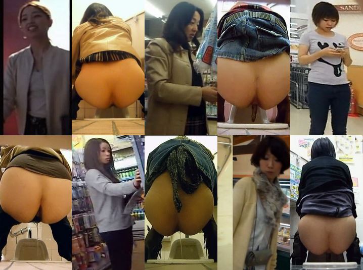 無修正　再販100円ショツプトイレ盗撮(年末価格）JK~熟女