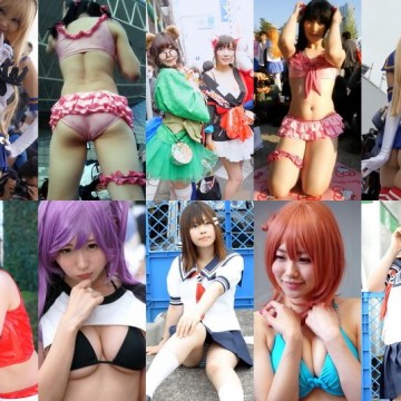 Cosplay_34 コミックマーケット コスプレ グラマラス美人レイヤーさんのコスプレ ★スリット花柄白パンチラ★, あの頃はよかった！神イベント東京Dパーティ-NO-2, むっちりヒップなコスプレイヤー, コミックマーケット コスプレ 美形巨乳レイヤーさんの高露出3衣装 谷間 コミケ ★34分, コミックマーケット コスプレ 美形レイヤーさんの制服水色縞パンチラ ★対面モロ★ コミケ