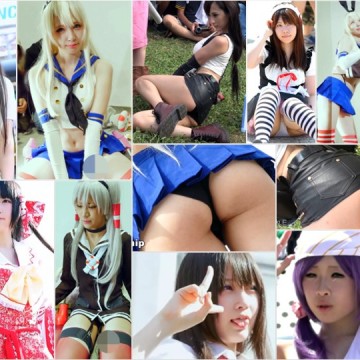 Cosplay_46 コスプレイベント 超美形レイヤーさんの神風パンチラ, コミックマーケット コスプレ 水着レイヤーさんの★マ○毛丸見え★ハプニング コミケ, コミックマーケット コスプレ 二人の美人レイヤーさんのダブルパンチラ コミケ, 【超高画質フルHD動画】もはや犯●者予備軍！コスプレイベントに集まる無法者ローアングラーの実態NO-4