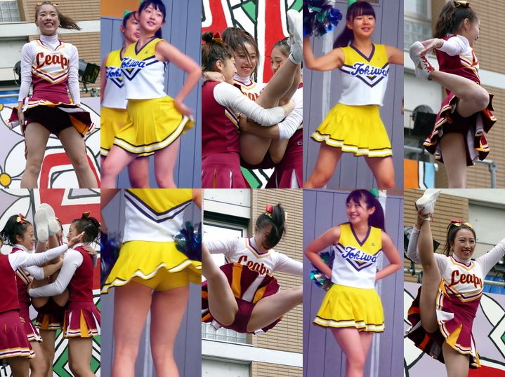 Gcolle_Cheer_92 高画質JDチアシリーズ６①！！アンスコ丸見え！, 高画質JDチアシリーズ６②！！アンスコ丸見え！！, 【前後編の後】チア動画8！！　４K60P