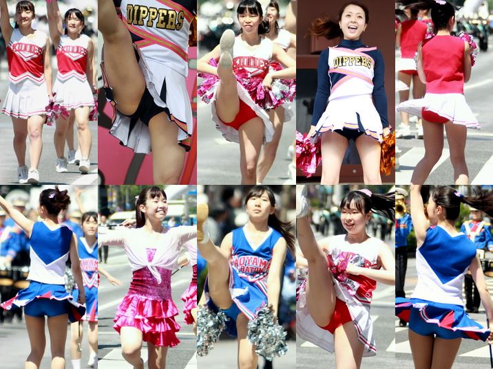 Gcolle_Cheer_106 Love-Cheer03, 【オリジナル撮影145枚】04 チアはみパン!元気あふれる演技で、いろいろはみ出しています