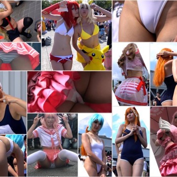 Cosplay_64 大好き！コスプレイヤーvol.62 (Ｔバックのお尻)高画質 FULL HD, イベントコスプレ　4, 【超高画質フルHD動画】大阪コスプレストリートフェスティバルNO-1234セット商品