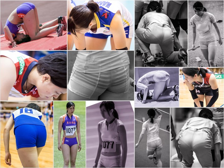 GcolleSport_149 赤外線盗撮・跳躍JD編2・同級生一網打尽その1, あの瞬間を狙え！胸ちらなど, 赤外線盗撮・やり投JK編4・二刀流少女の縞パンティ