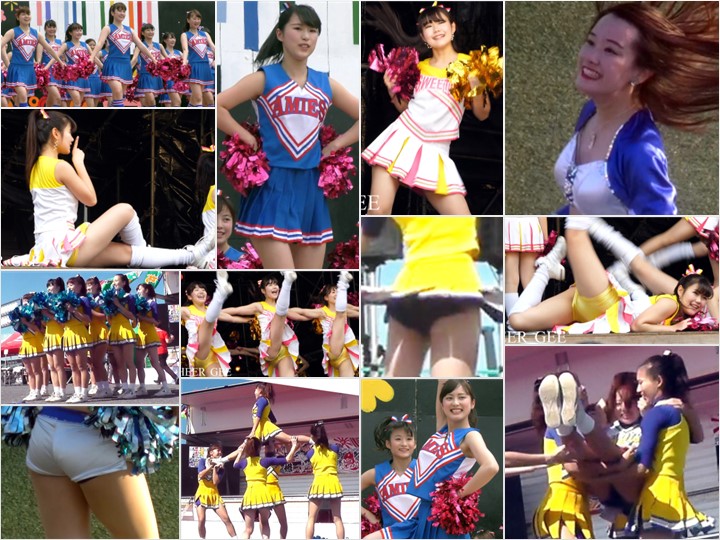 Gcolle_Cheer_171 cheer15 みなとのお祭り最前列チア（特典映像つき）, チア動画３！！　４K60P！！
