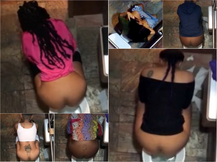 Thai Street Toilet Voyeur
