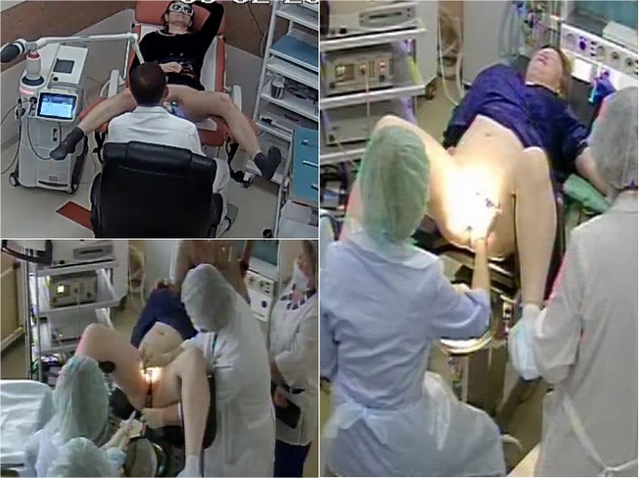 Hacked IP cameras in Gynecological Cabinet !!!2020 NEW!!