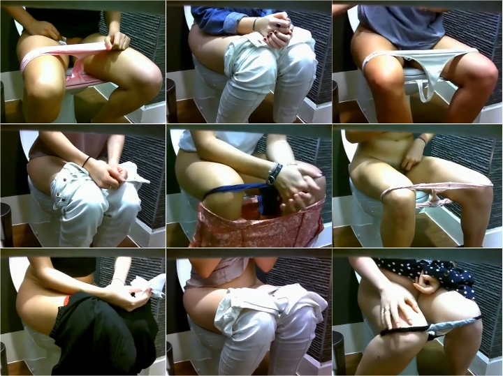 15345503 白人ＯＬトイレ防犯カメラ２