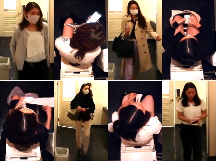 28105023 美人お姉さんの排泄　全3名（1人は2回登場）