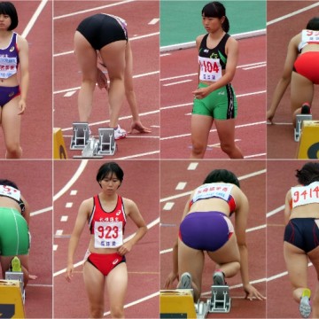 GcolleSport_206 ２０１８　陸上女子スタート 1,2,3,4,5 特典付き, ２０１８　女子１００ｍ 02