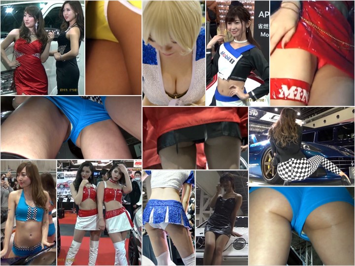 【２日目完全防御娘の１日目のスカート内】キャンギャルのパンチラ70, キャンギャルのパンチラ30
