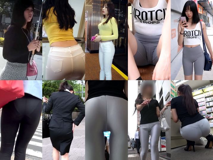 New season 2 ～ ★Butt of Street 姉勃　Vol.24★, 【フルHD】背中のブラまで見える肉尻さん, 【フルＨＤ動画385】着衣巨乳揺れPart193