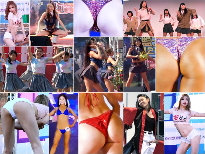 チアリーダー･アイドルⅡ【ハミ尻】高画質フルHD動画に