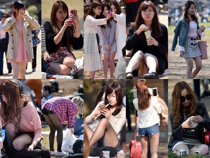 gcolle_candid_132 2017✨お花見ガールズ♪４