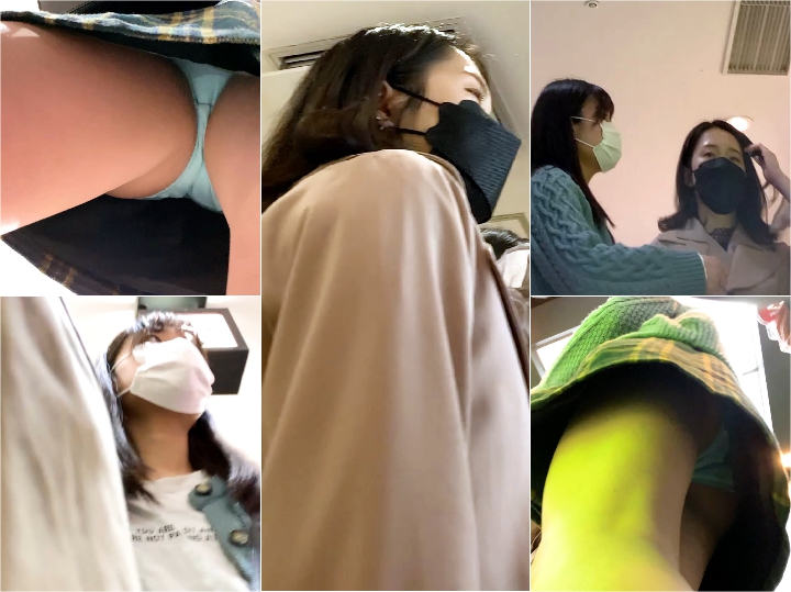 52 あの有名な店員さんの白パンツ, S01 人気商品セット 約1時間40分, 26 デニムギャル店員さんと短パンの先輩 白パンツ