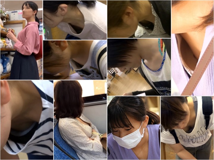自分からのっこんでくるOK美女がいたので当然ガチ痴漢した, 【おっぱいマッサージ3連続!!】■胸チラ■総勢４名!!超貴重!!美人外国人ママ!!{＃150}