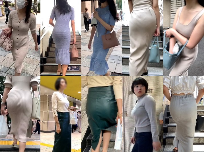 あれ？ポッチが？ムチムチの着衣巨乳様にメロメロ！, 【2名・ボタンニットワンピース】