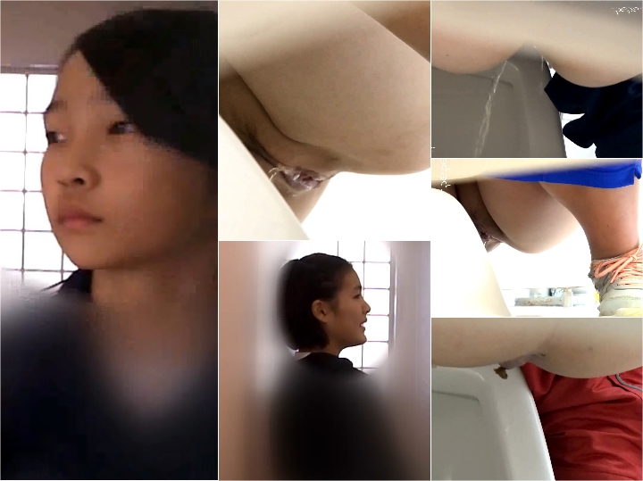 超高画質/高画質 kcsのトイレ盗撮5本