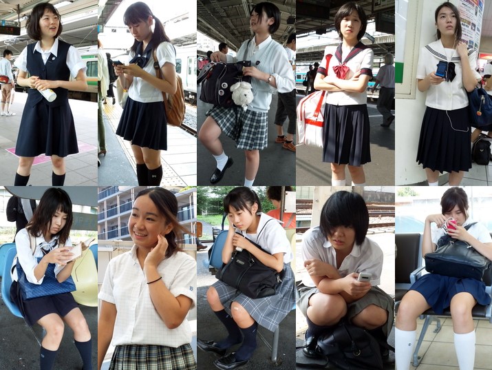 gcolle_candid_162 無印悪品のRe:015 駅女子 Vol.２１ー２５セット 駅女子 Vol.４１ー４５セット