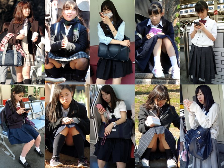 gcolle_candid_165 駅女子 Vol.３１１−３１５セット, 制服シリーズVol.11