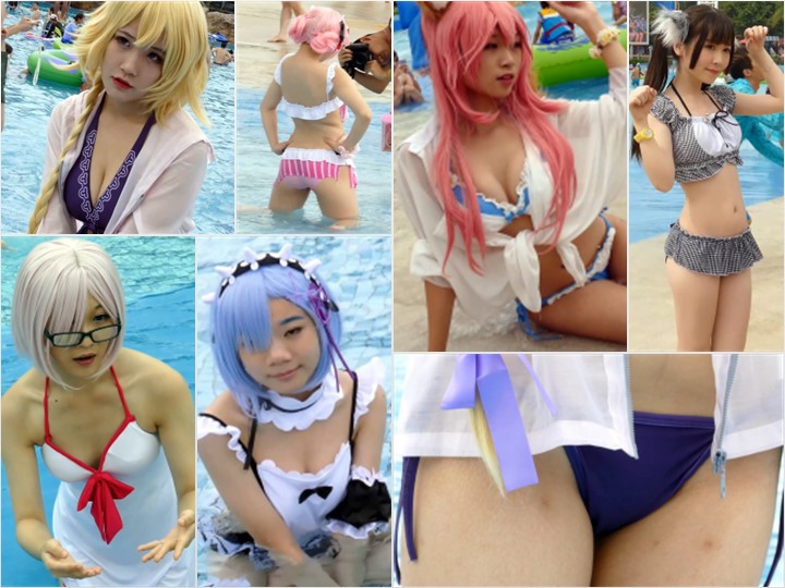  【フルHD】CNコスプレ水着 VOL.4, 【4K超高画質 】コスっちゃいな！vol.5