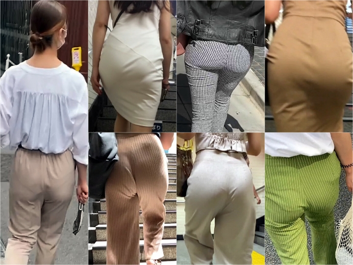 GcolleAss_210 【2名・GALのお尻はブルブルかプリプリだ！】, 【2名・セレブ美女の美しいBODYライン！！！】, 透けブラ・青チェ・ストーキング映像