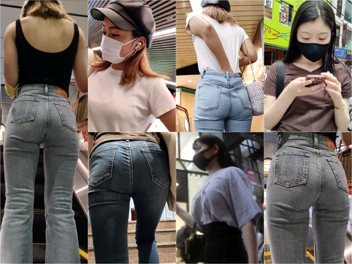  [OL2人]パンツスーツの着衣尻, 自前パンティがまる透け状態の、小悪魔キュートなキャンギャルちゃん♪, 白い巨尻の誘惑2＊ハッキリ言ってこの尻ヤバ過ぎ‼興奮のあまりレンズを近ずけ過ぎたサイズ、形共にハイスペックな尻, 【高精細フルHD】再びのぷるるんボイン！！もしも再会したお姉さんがパツパツのニットを着ていたら・・・