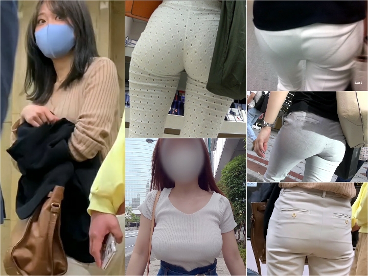  [OL2人]パンツスーツの着衣尻, 自前パンティがまる透け状態の、小悪魔キュートなキャンギャルちゃん♪, 白い巨尻の誘惑2＊ハッキリ言ってこの尻ヤバ過ぎ‼興奮のあまりレンズを近ずけ過ぎたサイズ、形共にハイスペックな尻, 【高精細フルHD】再びのぷるるんボイン！！もしも再会したお姉さんがパツパツのニットを着ていたら・・・