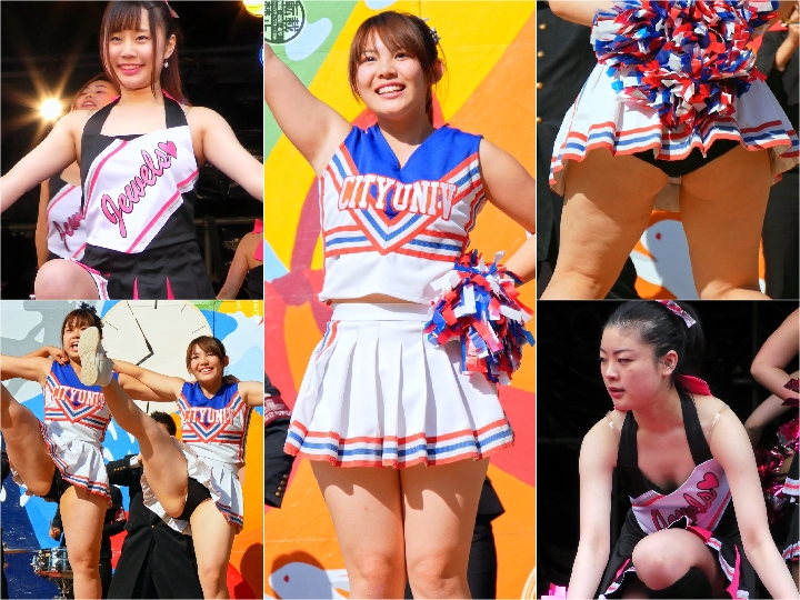 Gcolle_Cheer_255 ぴんくブルマのチアにズームイン(4K), アイドル顔と下半身のギャップ(4K)