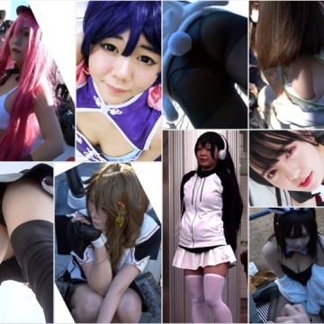 Cosplay_180 【胸ちらレイヤー】前屈みポーズで乳首が見えちゃったティファレイヤー , ごめんなさい！撮影あともカメラ回ってましたｗ , 大好き！コスプレイヤー セットvol.88＋89