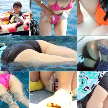 SWIM_37 【最終回】マリンレジャー214, 【高画質版】(ブラジル人系ギャルママ）エロ水着ギャル・ママを水中探索！vol.04【YMUW-0004】, エロ水着ギャル・ママを水中探索！vol.24（プリケツギャル）【YMUW-0024】