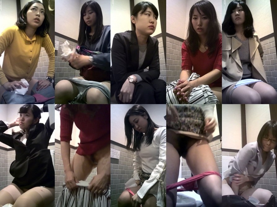  【リアル女子トイレ】見た目とのギャップが激しい件