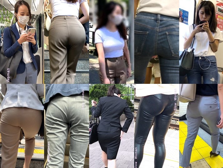GcolleAss_275 【OL秘蔵品59】長身スレンダー長美脚OL粘着！見事なデカ尻！揺れる尻肉に大興奮^ ^, 【Pcolle初登場】リクルートSP9☆気になるお尻直し！デカ尻を隠すリクスちゃん達^ ^, 【#0003@614】何駅先でも眺めていたいマッシブな仁王立ち！…って駅降りちゃったけど(笑)